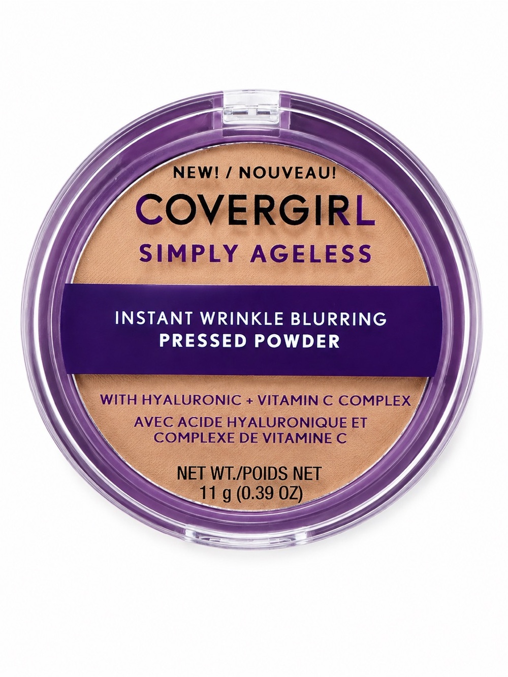 COVERGIRL Simply Ageless Instant Wrinkle Blurring Pressed Powder - 265 Tawny